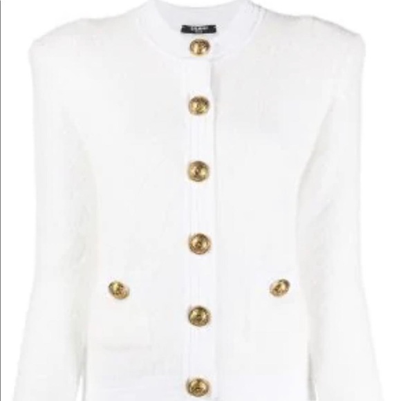 Balmain buttoned sweater - Picture 1 of 7